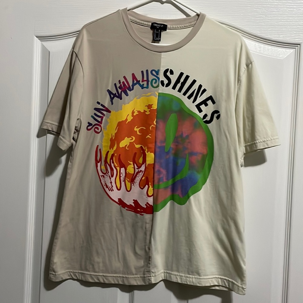 Two tone cool shirt